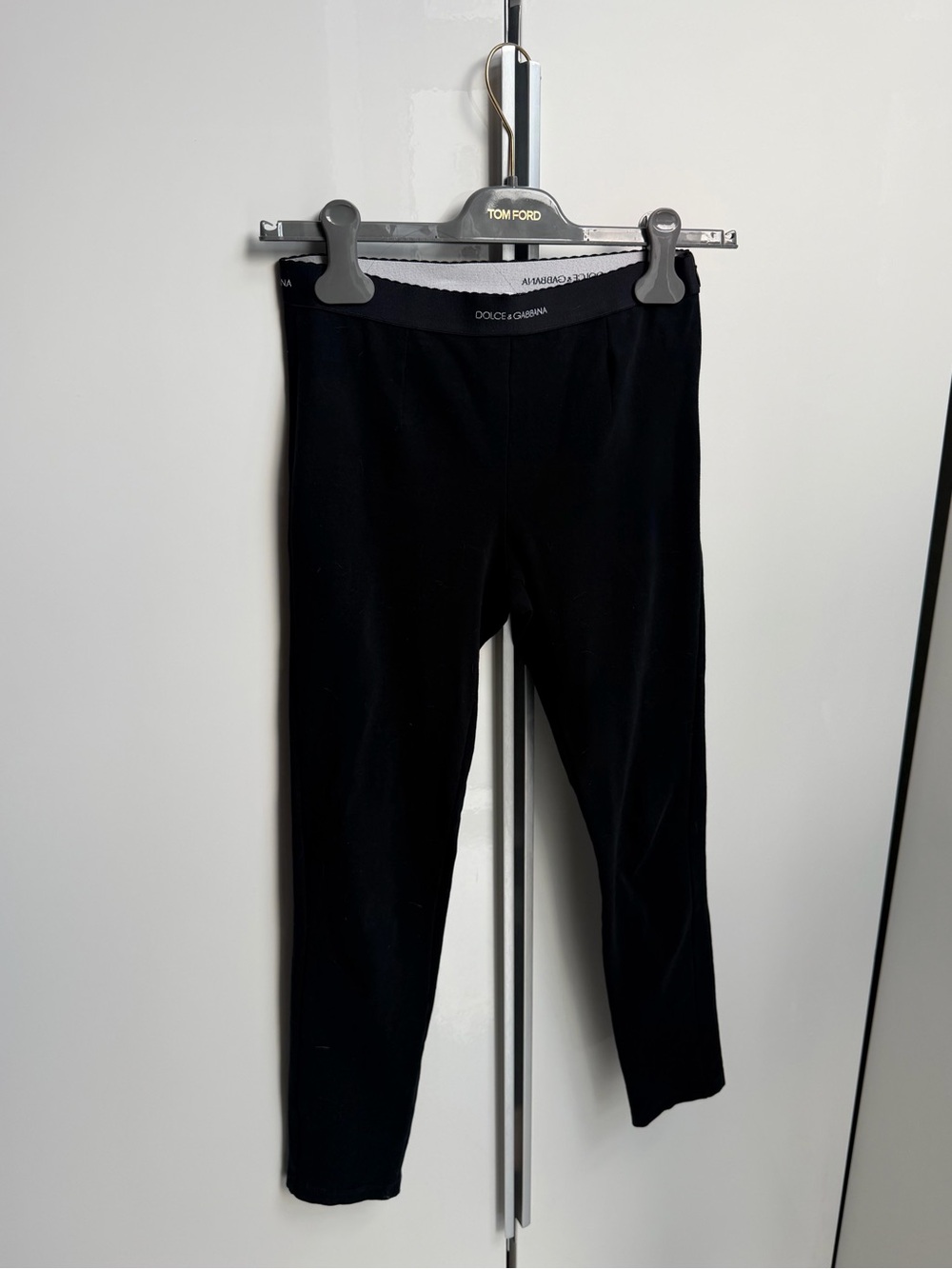 Dolce & Gabbana Black Stretch Leggings